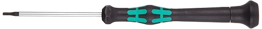 Wera 05118068003 Kraftform Micro 2054 Hexagon Electronics Precision Screwdriver, 2mm Head, 60mm Blade Length
