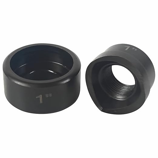 AMZCNC 1" Conduit Punch and Die for Hydraulic Knock Out Driver 3/4"-16UN Thread ((Conduit Hole Size) 1")(Actual Hole Size: 1.36")