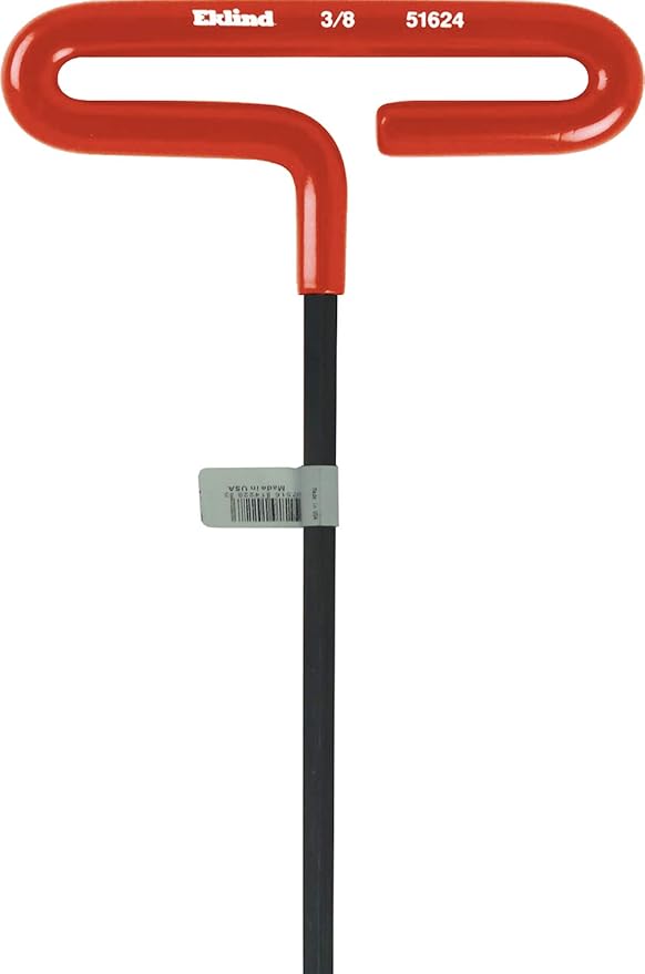 EKLIND 51624 3/8 Inch Cushion Grip Hex T-Handle T-Key allen wrench