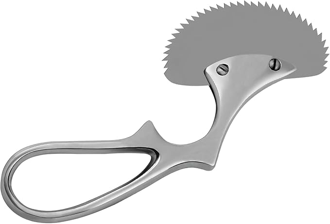 Cast Spreader 3 Prong, Burn Cast & Plaster Shear, Scissors Pliers Forceps Plaster Opner Orthopedic Tools Instruments German Grade Stainless Steel (Angle Bone Saw)