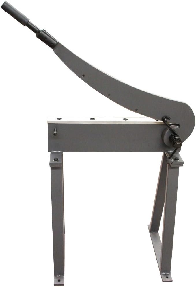 KAKA INDUSTRIAL Sheet Metal Shears,20-Inch 16Gauge (0.06 Inch) Guillotine Metal Shear,Sheet Cutter with Stand for Industrial Fabrication and Construction HS-20