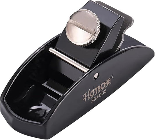 Hoteche Mini Wood Plane - Adjustable Smoothing Bench Hand Planer for Woodworking and Trimming - 3.5-Inch Jointer Plane with 1-Inch Blade