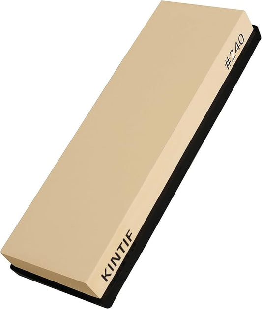 Whetstone Knife Sharpening Stone Cuts fast Splash and go No need to soak Rough Grit #240 Knife Sharpener…