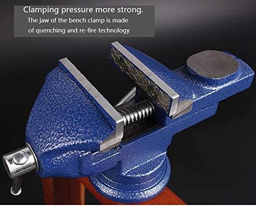 MYTEC Home Vise Universal Rotate 360째 Work Clamp-On Vise, 3.2"