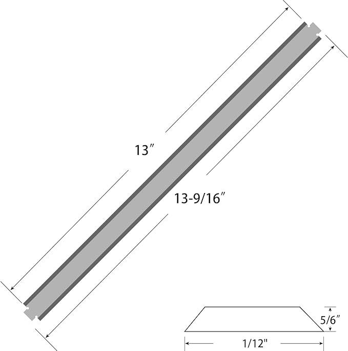 HSS Power Planer Blades Knives 13 Inches for Ryobi AP1301 Ridgid TP13001 TP13002 TP13000 AC8630 Replaces Set of 2