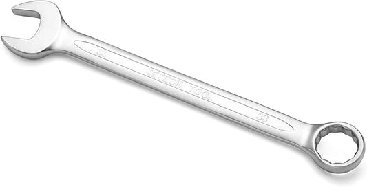Jetech 33mm Combination Wrench - Industrial Grade, Chrome Vanadium Steel, Sand Blasted Finish, Precision Machined 12-Point Opening, Off-Corners Design, 15-Degree Offset