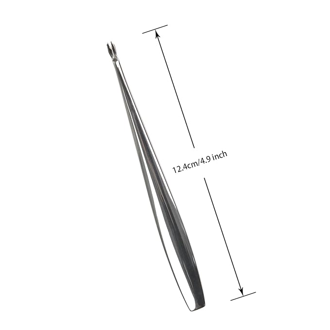 Cuticle Pusher Cuticle Cutter Dead Skin Remover Stainless Steel Cuticle Trimmer Tool for Nail Edges Cuticle