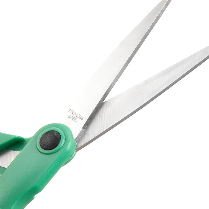 4-Piece Professional Tailor Sewing Scissors Set - 8.1" Heavy Duty Sharp Blades, 4" Detail, 5.1" Embroidery, 5" Thread Snips with Ergonomic Comfortable Handle