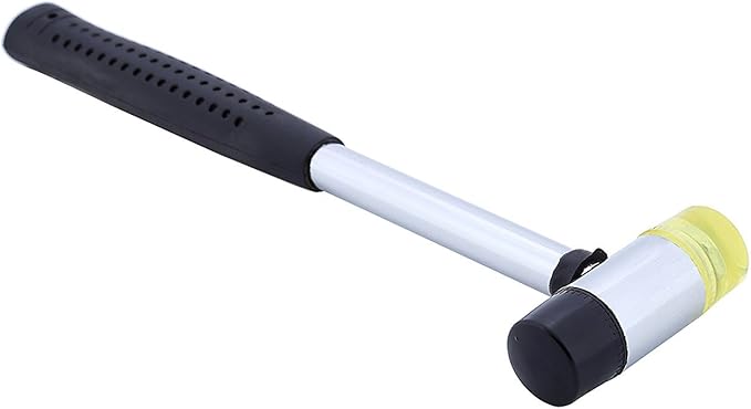 Glazing Hammer for Professional Lead Came Stained Glass Work Doublesided & Lightweight Mallet is Perfect for DIY