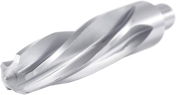 Accusize Industrial Tools 1-1/4'' H.S.S. Aligning Reamer with 3/4'' / 0.75'' Weldon Shank, Spiral Flute, 0521-0114