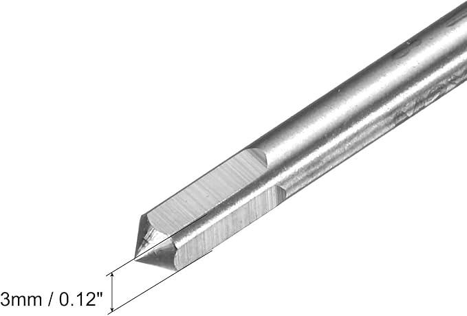uxcell Metric Thread Tap M4 x 0.7 H2 120mm Straight Flute Screw Thread Milling Machine Taps Threading Tapping Repair Tool