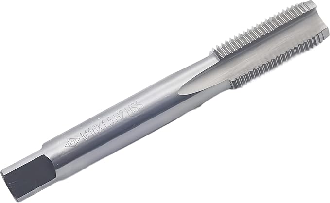 Metric Thread Tap, M16 X 1.5 HSS Machine Right Hand Thread Tap M16 X 1.5mm