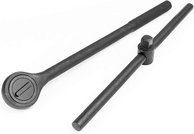 Stark USA 21-Pieces 3/4" Drive Deep Impact Socket Set Sliding T-Bar Master SAE Includes Ratchet Handle and Extension Bars with Case (3/4" - 2" inch)