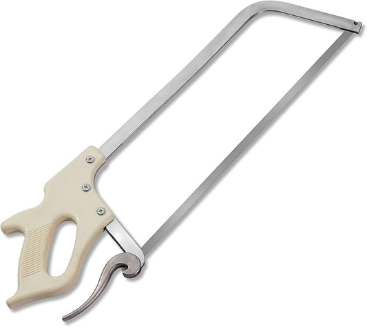 KATA Bone Meat Saw for Butchering: 20-Inch HackSaw Butcher Saw for Deer-Meat & Bone Cutting with SK5 Blade - Handsaws for Butchering at Home, Meat Processing, Processed Livestock and Game