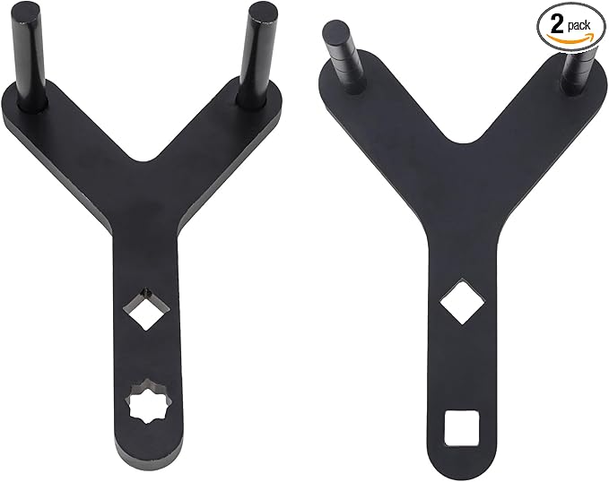 2Pcs Lower Control Arm Prying Tool, Control Arm Tool Suspension Arm Lever, Compatible with 1/2" Drive Extension Breaker Bar