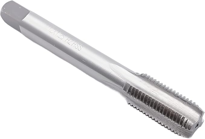Metric Thread Tap, M12 X 1.25 HSS Machine Right Hand Thread Tap M12 X 1.25mm