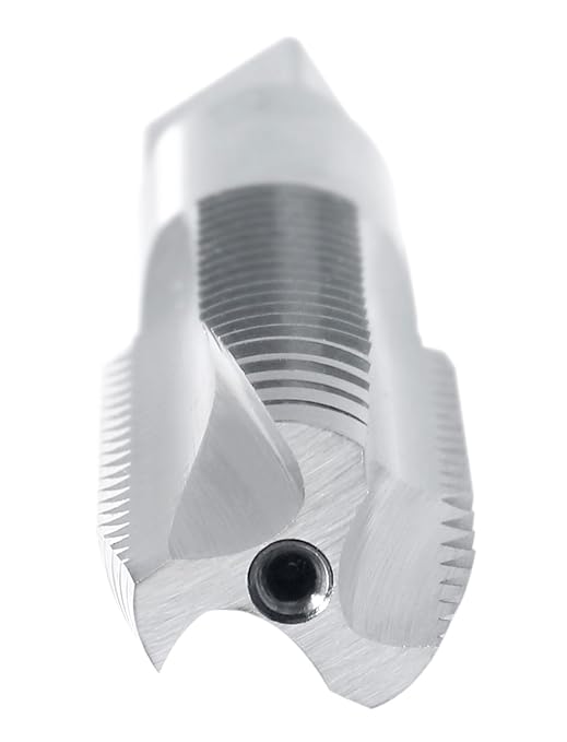 Accusize Industrial Tools 1'' to 8Nc H.S.S. Spiral Point Tap,3 Flutes, American Standard, Fully Ground, Spt-1-8