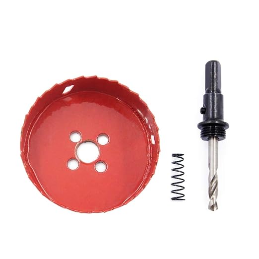 85mm Hole Saw, LAIWEI Hole Cutter, Drilling Tool for Drilling Wood,Aluminum Profile,PVC and Other Materials,Round Knife (3-3/8"(85mm))