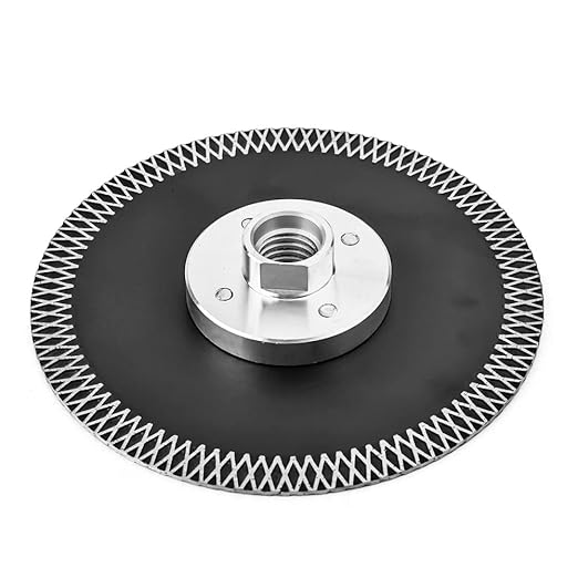 5" Tile Turbo Saw Blade Diamond Blade with 5/8"-11 Arbor for Cutting and Grinding Porcelain Tile Granite Marble…