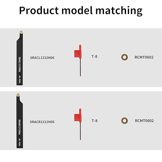 1/2"12mm Indexable Lathe Turning Tool12Pcs Kit- 2Pcs Metal Lathe Tools Holder Set with 10Pcs Round Carbide Insert Turning Inserts for Turning Grooving Boring Threading Cutting