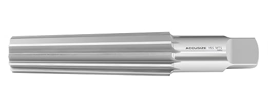 Accusize Industrial Tools H.S.S. Morse Taper Finishing Reamer, MT5, 2802-0005
