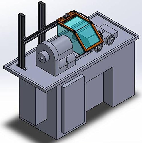 Hinged Lathe Guard for Hardinge HLV/Toolroom Lathes, 12??Wide, Standard Model, No Interlock. Part # LG-TR2 by ATS Machine Safety Solutions