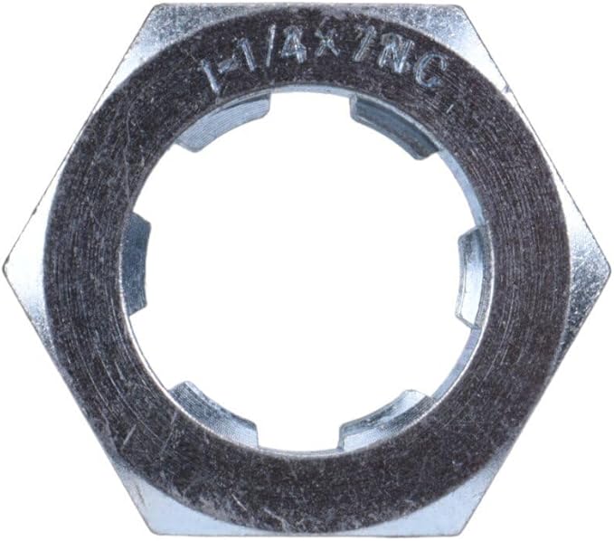 Century Drill & Tool 92923, 1-1/4-7 NC, National Coarse Fractional Right Hand Rethreading Die, High Carbon Steel, Fix Damaged Bolts or Studs