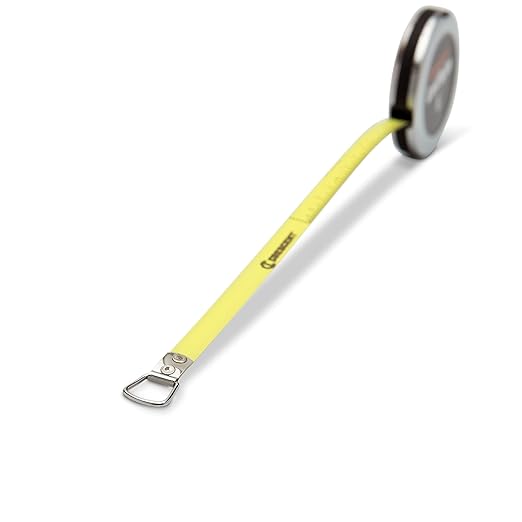 Crescent Lufkin 1/4" x 6' Executive짰 Diameter Yellow Clad A19 Blade Pocket Tape Measure - W606PD