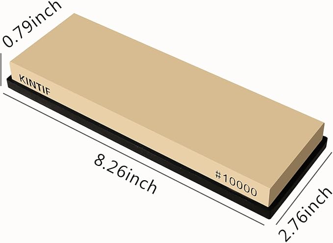 Whetstone Knife Sharpening Stone #10000 Ultra Fine, Polishing Whetstone Fine grinding, Splash and go, Fine Sharpening Stone