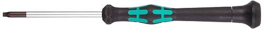 Wera 05118052003 Kraftform Micro 2067 Torx BO Electronics Precision Screwdriver, TX15 Head, 60mm Blade Length