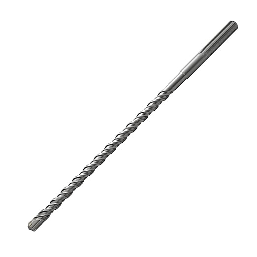 11/16 x 13 x 18 inch SDS Max Rotary Hammer Drill Bit, 18x460mm Carbide Tip Masonry Drill Bit,Concrete Drill Bit for Masonry, Brick, Stone, Concrete,Length :460mm / 18 inch, 18mm (11/16 in) Diameter