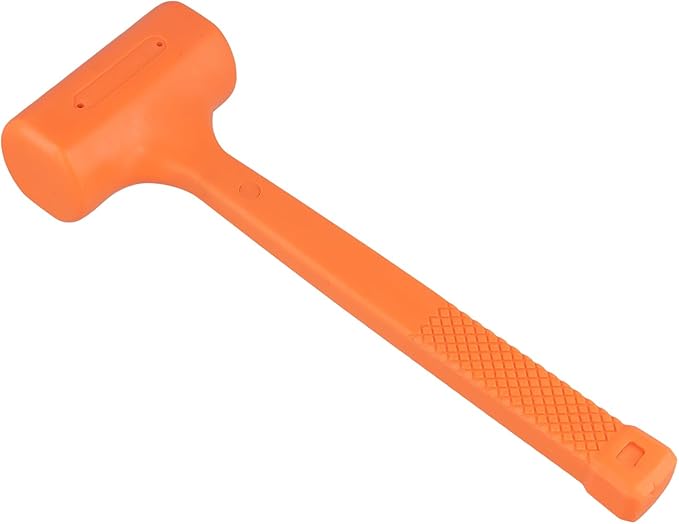 4 PCS 1/2,1,2,3 lb Dead Blow Hammers, Spark and Rebound-Resistant Rubber Mallet with Non-Slip Grip, Non-Marring Design