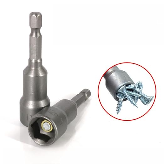 9/16" Impact Magnetic Nut Driver, 2.5" Long,1/4 Inch Shank