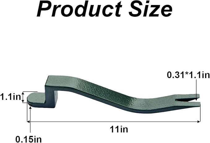 4 Pcs Roof Shingle Nail Puller, Heavy Duty Shingle Removal Tool for Safe Roof Shingle Replacement Roofing Tool and Equipment, Green