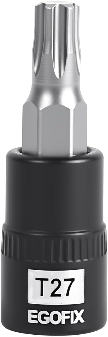 1/4 Inch Drive x T27 Torx Bit Socket