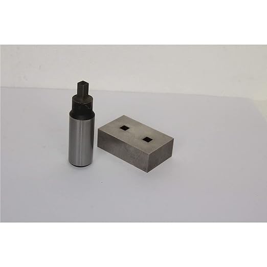 KAKA INDUSTRIAL 1/4-inch Square Hole Punch Dies Tooling for PBS-9