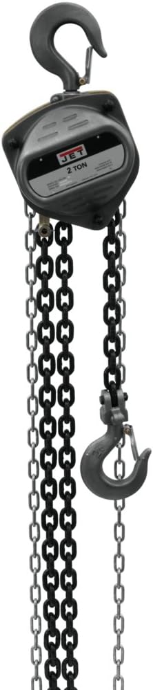 JET 2-Ton Hand Chain Hoist, 15' Lift (Model S90-200-15)