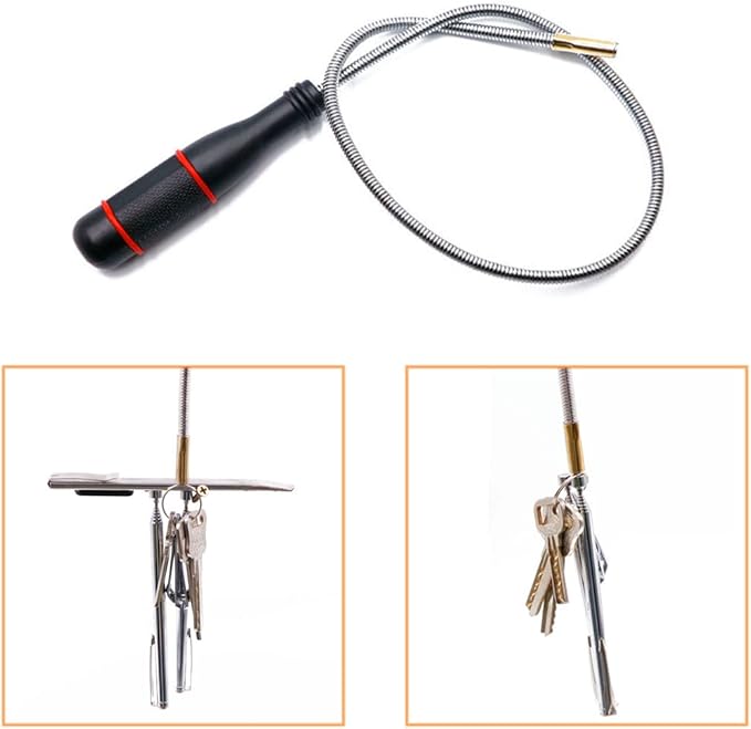 3 Pack Telescoping Magnet Pick-up Tool Set - Retrieving Telescoping Magnet Pickup Tools竊똄xtendable Magnetic Pick Up Tools竊똁endable Spring Magnet Stick
