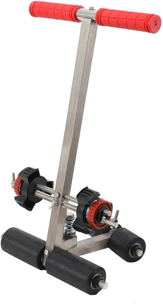 CDZHLTG Floor Tape Applicator Court Line Tape Machine Paint Tape Applicator Tape Marking Machine Hand-Push Tape Sticking Machine Lane Marking Applicator for Floor Marking Such As Tile Concrete Asphalt