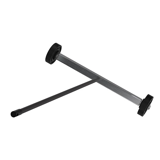 Master Magnetics Magnetic Sweeper with Wheels - Rolling Magnet Sweeper - Powerful Magnetic Tool for Lawn and Shop Use - Pick Up Nails and Other Metal Debris - Strong 30 lb Pull - 14.5”