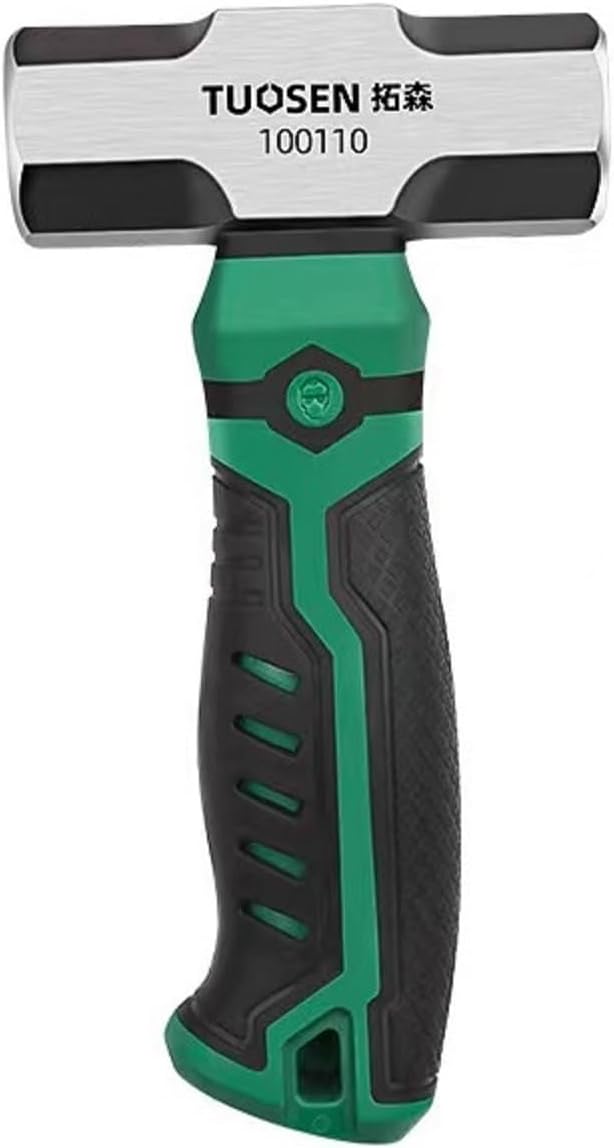 BUSKPOK 1lb Sledge Hammer, Mini Strike Drilling Hammer Sledgehammer with No-Slip Cushion Grip 1 Pound