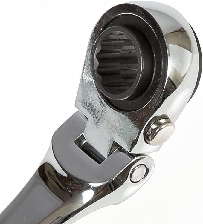 Rauckman Utility Products BugWrench, 4-in-1 Double Ended Reverse Ratcheting Box Wrench Set - 1/2?? 5/8??x 9/16?? 3/4?? Heavy Duty Forged Flex Head - Combination Wrench Sets