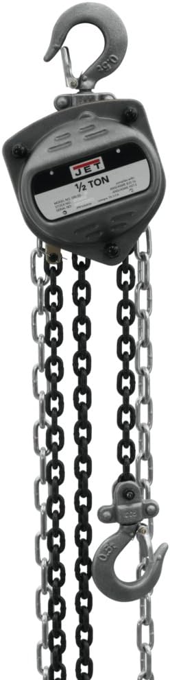 JET 1/2-Ton Hand Chain Hoist, 20' Lift (Model S90-050-20)