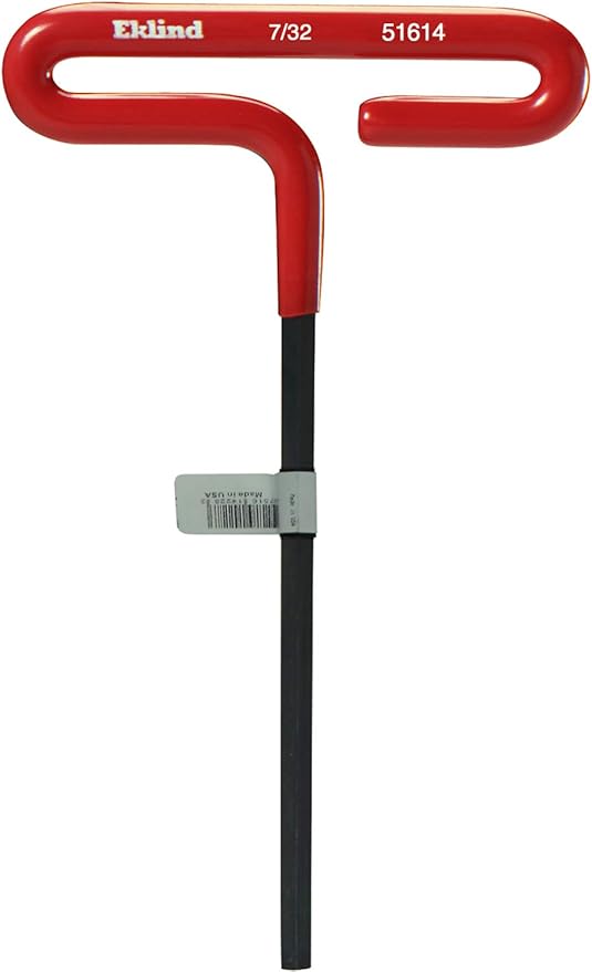 EKLIND 51614 7/32 Inch Cushion Grip Hex T-Handle T-Key allen wrench
