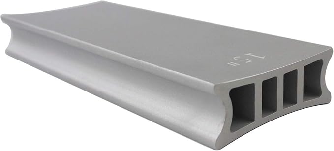 Guyker Two-Way Radius Sanding Block for Fret Leveling Fingerboard - Aluminum Sanding Beam Luthier Tool for Guitar & Bass Repair & Maintenance CNC Machined (1 Piece, Radius 7.25??+ 15??