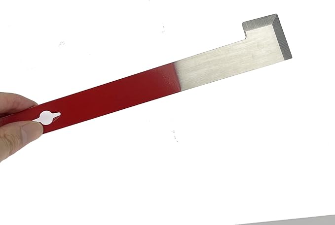 2 Pack Steel J Hook Bee Hive Tool Frame Lifter and Scraper for Beekeepers