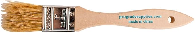 Pro Grade - Chip Paint Brushes - 36 Ea 1 Inch Chip Paint Brush Light Brown