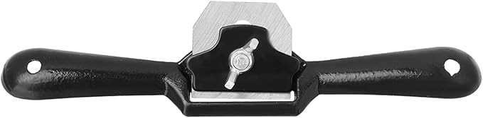 Curved Blade Spokeshave Two Handed Mini Planer Tool Manganese 9 Inch Adjustment Woodworking Cutting Plane Spokeshave Hand Trimming Tool