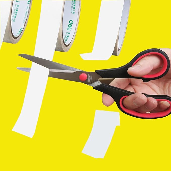 Scissors, Multipurpose office Scissors,8.5 Inch Ultra Sharp Shears, Comfort-Grip Handles Household scissors竊똕turdy Sharp Craft Supplies - Pack of 5, Right/Left Hande