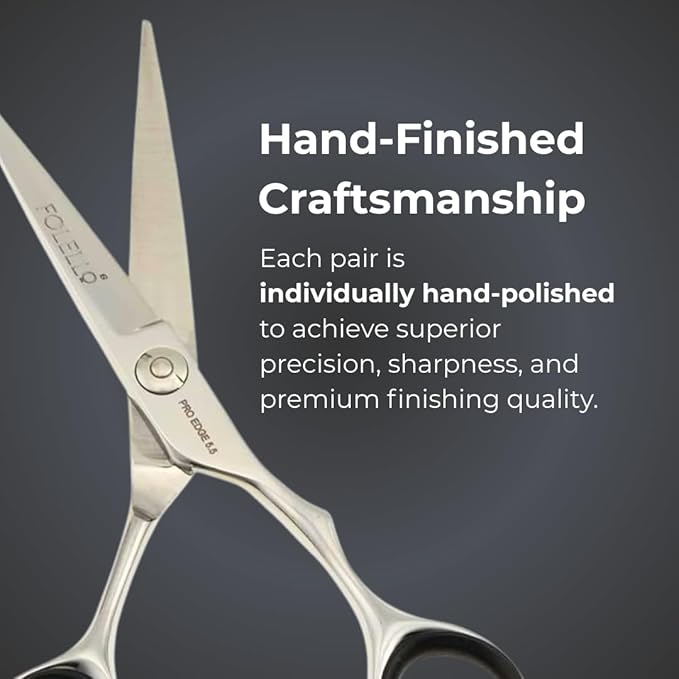 Stainless Steel Right-Handed Thinning Scissors for Unisex, Convex Blade, Adjustable Ball Bearing Screw ??Includes Cleaning Oil & Cloth ??5.5 Inch